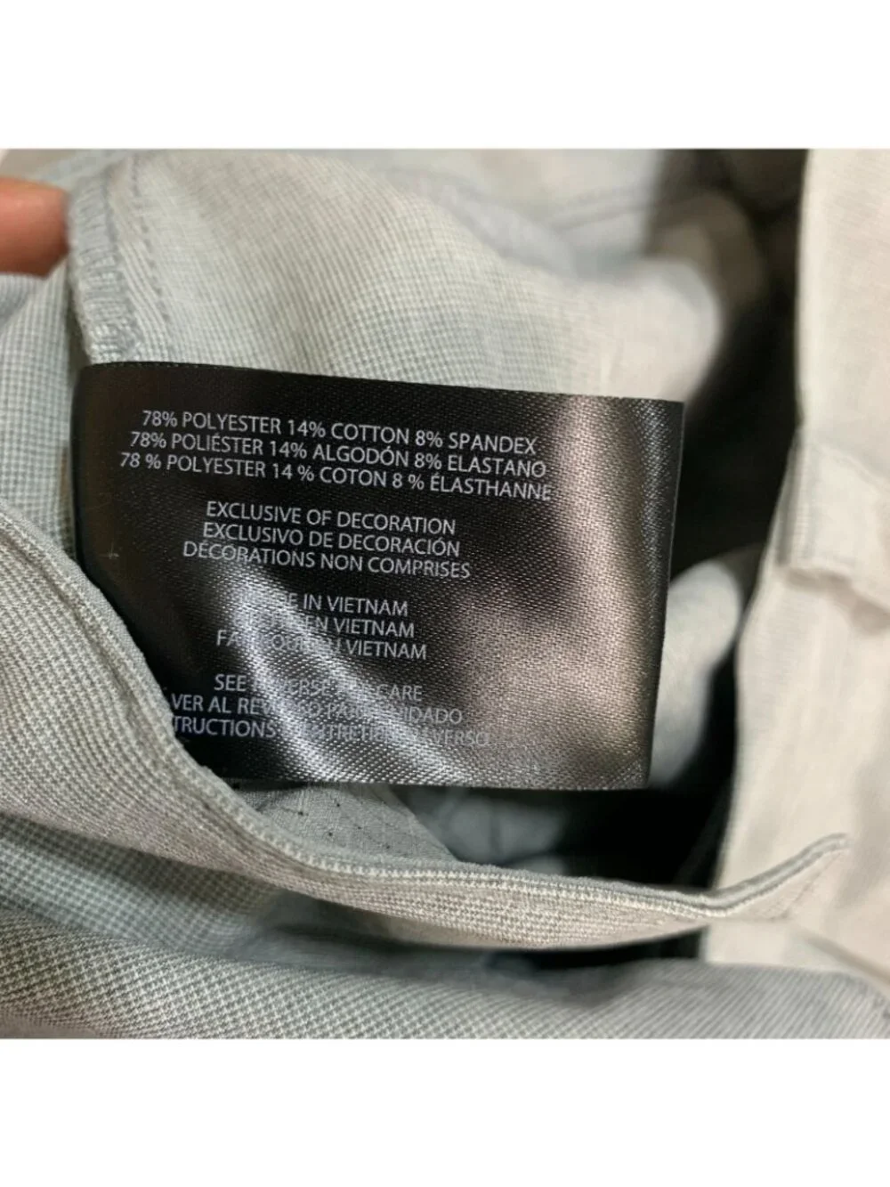 NWT Banana Republic Men's 30 Gray Comfort Flat Front Shorts Stretch Fabric